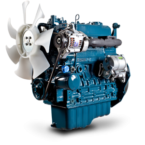 Kubota V2203 46HP DIESEL ENGINE - Kubtrac