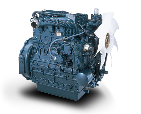 Kubota V2203 46HP DIESEL ENGINE - Kubtrac